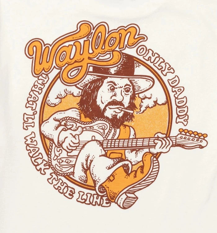 Seager X Waylon Jennings Walk'In Dad T-Shirt