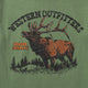 Western Outfitters T-Shirt- Army Green