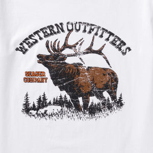 Western Outfitters T-Shirt- White