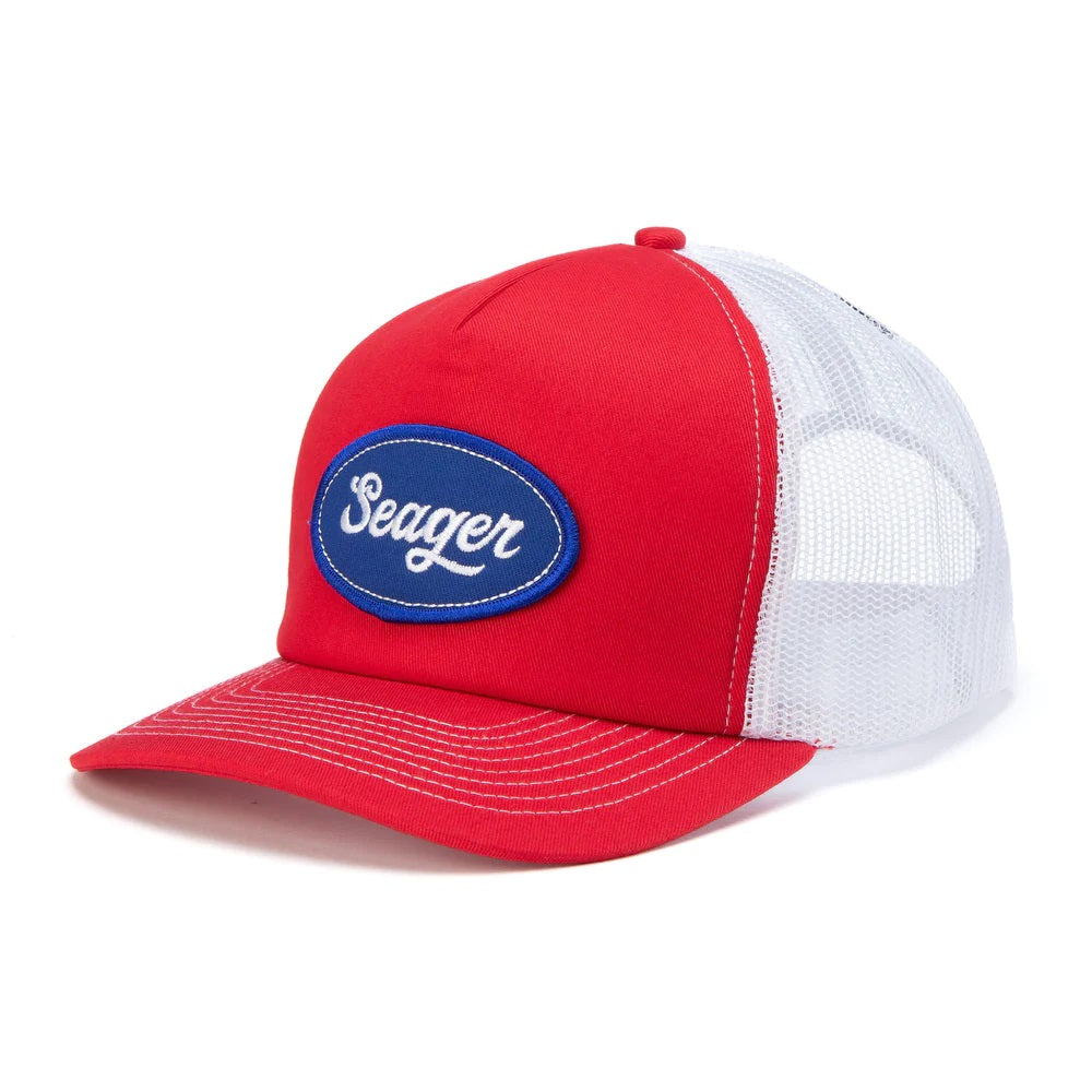 Russ Mesh Snapback - Red