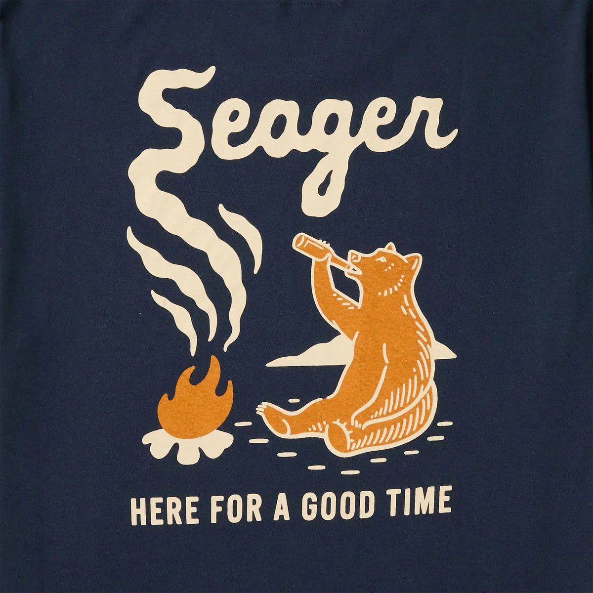 Smokey T-Shirt- Navy