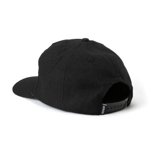 Nickel Hemp Snapback Hat- Black