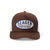 Old Town Snapback Hat- Brown/White