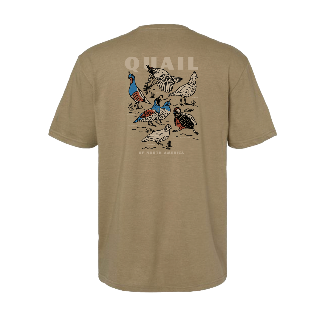The Quail of North America T-Shirt