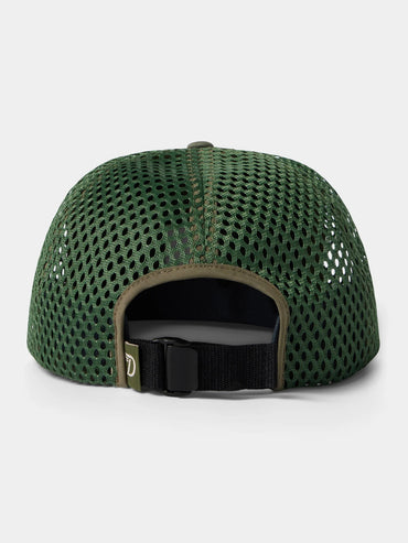 Redfish Tail Crushable Mesh Hat- Moss