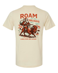 Roam For The Holidays T-Shirt - Natural