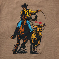Premium Rodeo Series Tee- Brown