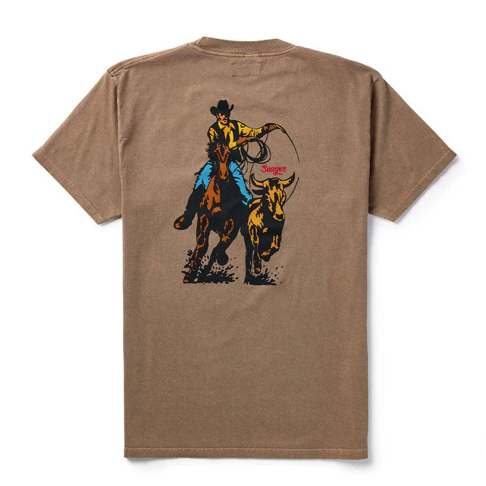 Premium Rodeo Series Tee- Brown