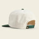 Island Time Snapback Hat- Off White/Green
