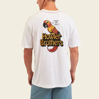Chatty Bird Cotton T-Shirt- Vintage White