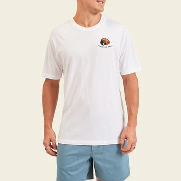 Chatty Bird Cotton T-Shirt- Vintage White