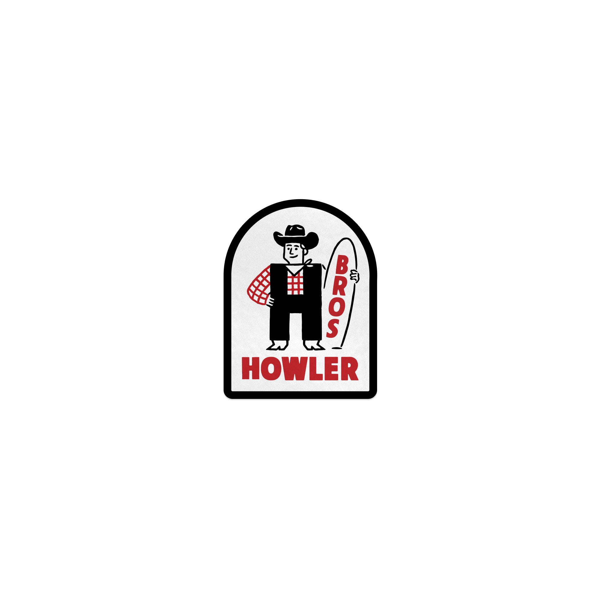 Howler Western Wear Sticker