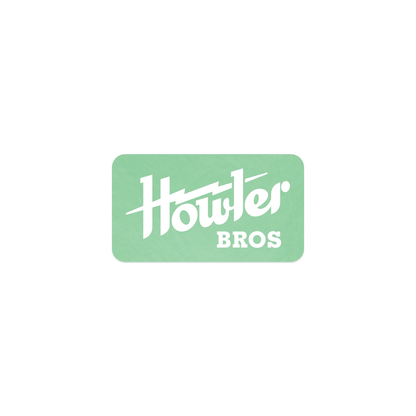 Howler Electric Sticker- Seafoam