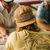 Howler Slab Snapback Hat- Duck Brown