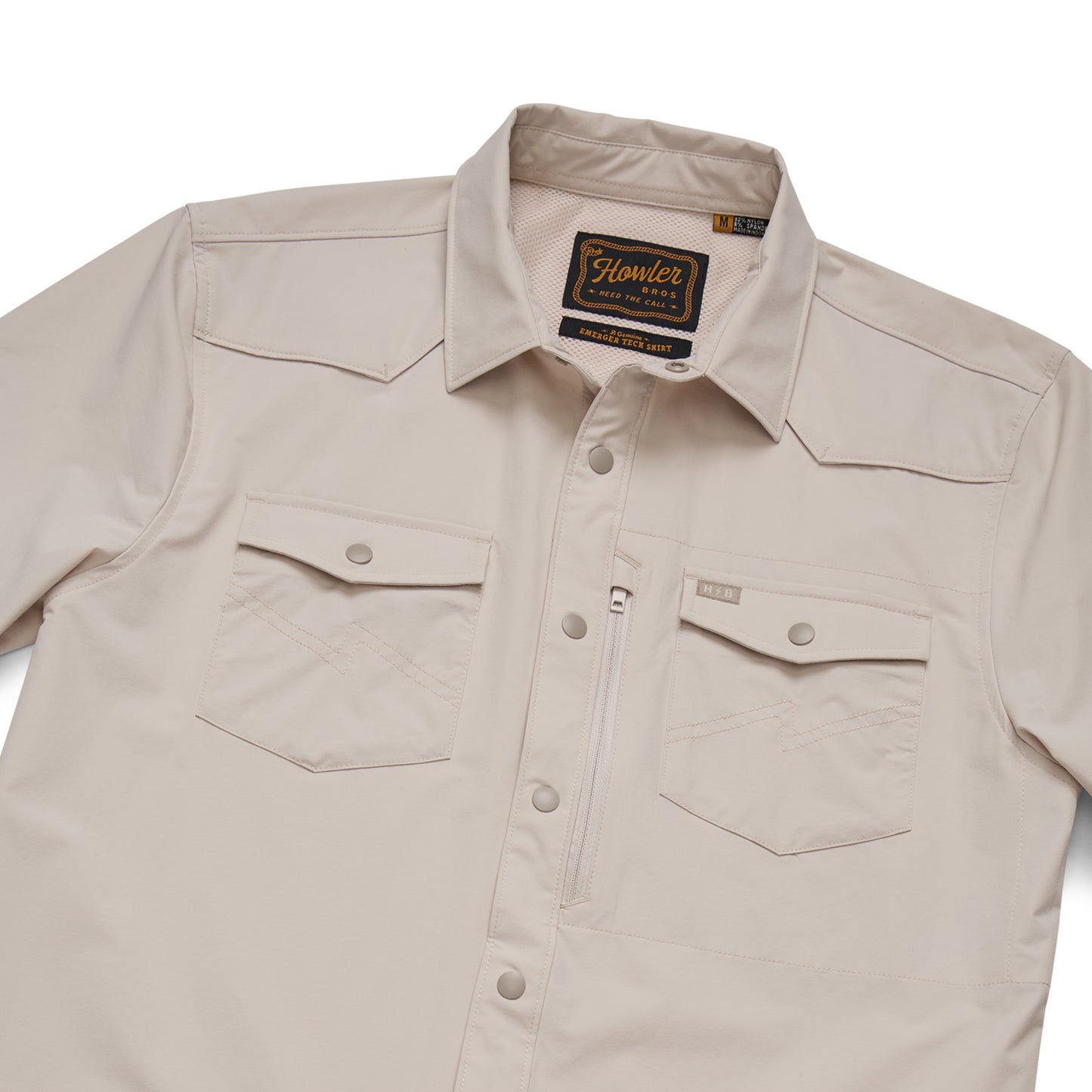 Emerger Tech Long Sleeve Shirt- Chalk