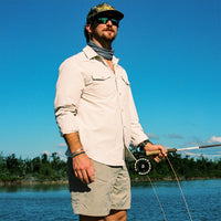 Emerger Tech Long Sleeve Shirt- Chalk