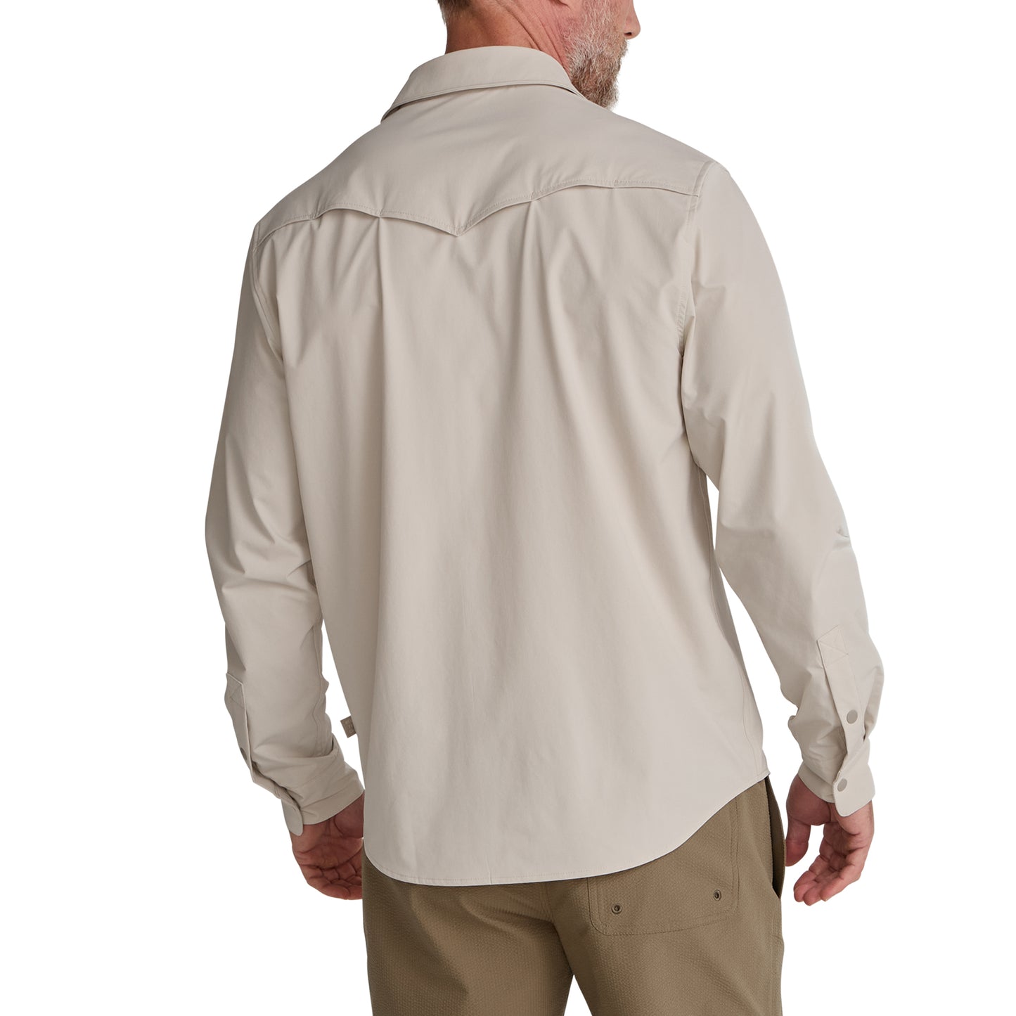 Emerger Tech Long Sleeve Shirt- Chalk
