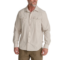 Emerger Tech Long Sleeve Shirt- Chalk