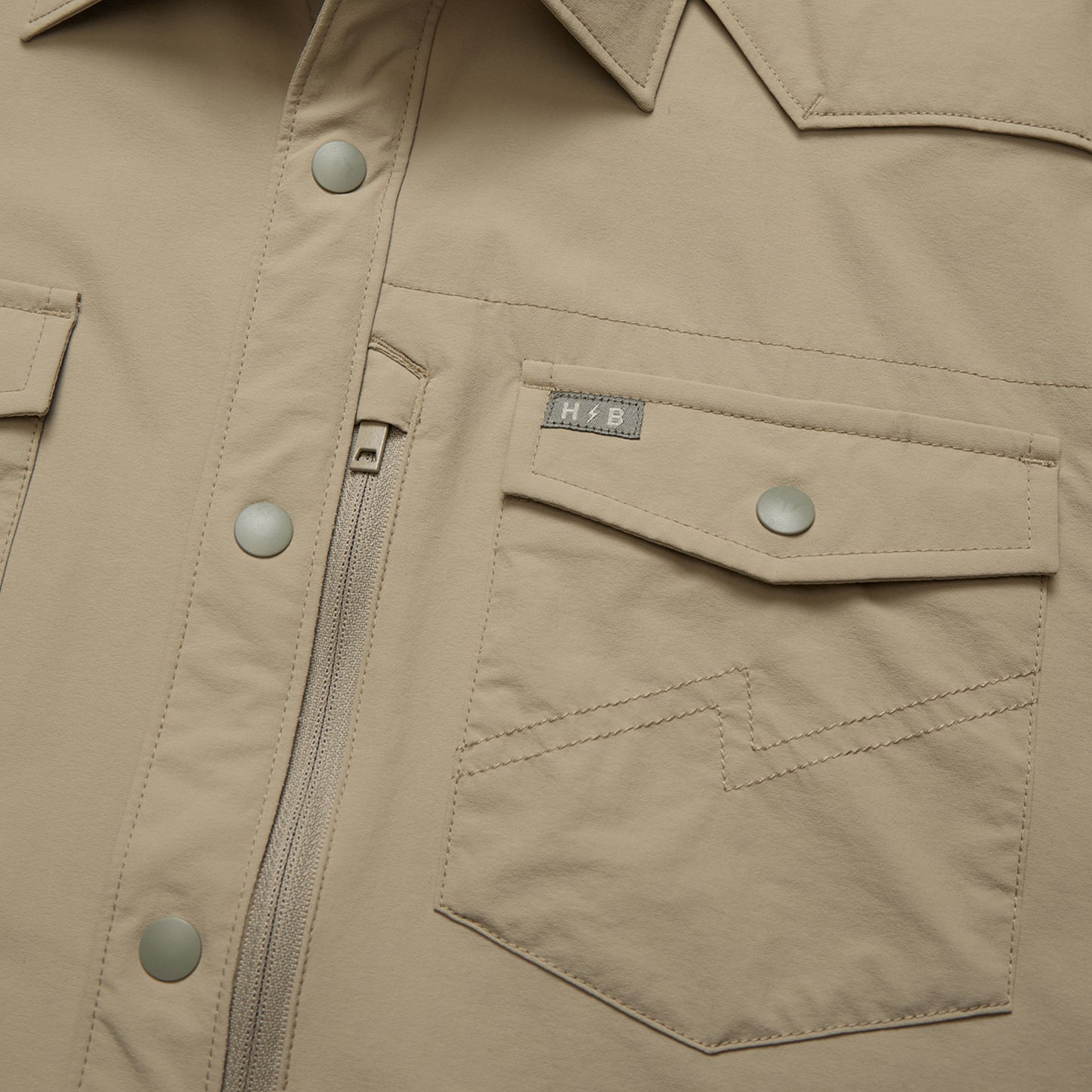 Emerger Tech Long Sleeve Shirt- Driftwood