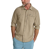 Emerger Tech Long Sleeve Shirt- Driftwood
