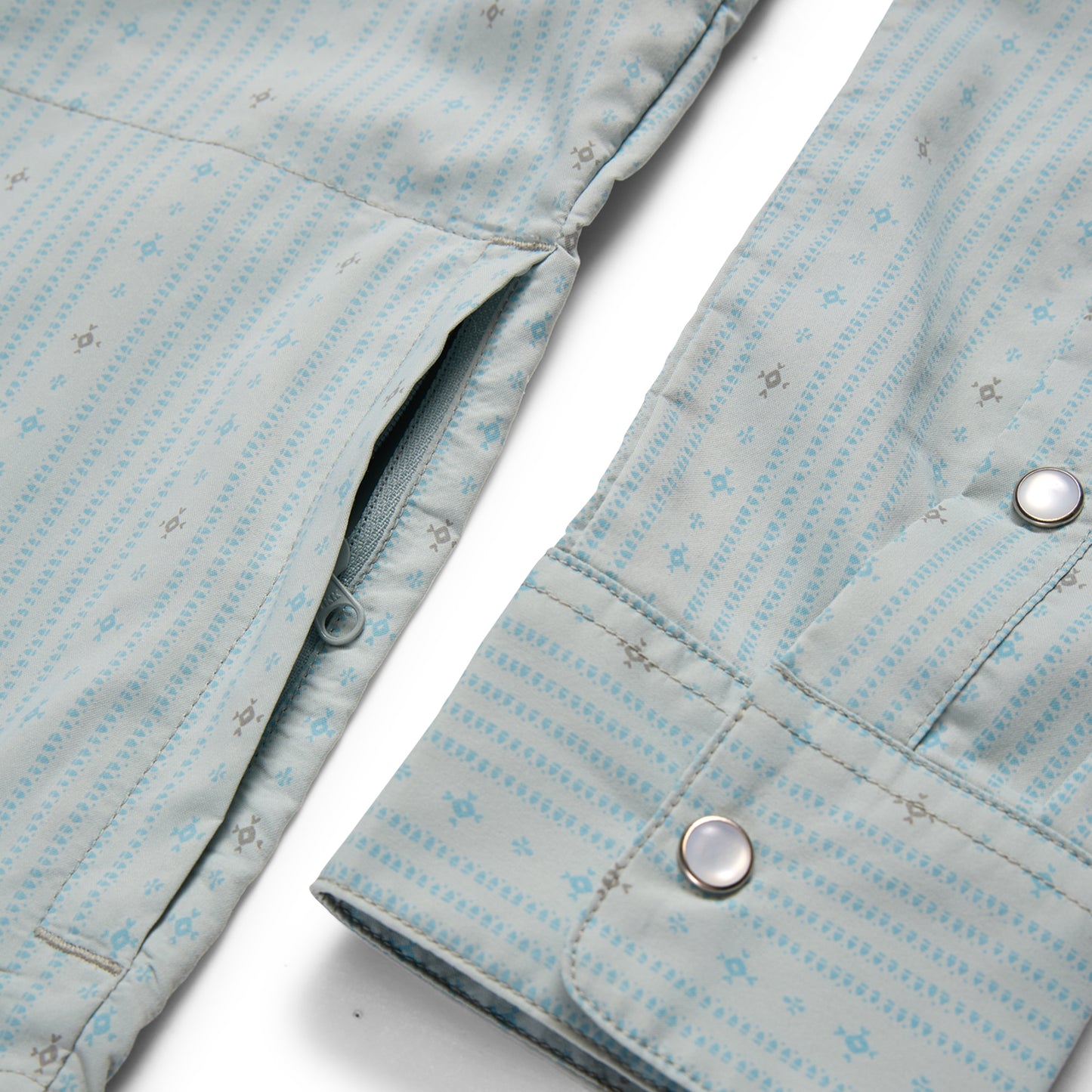 H Bar B Tech Shirt- Supernova/Ash Blue