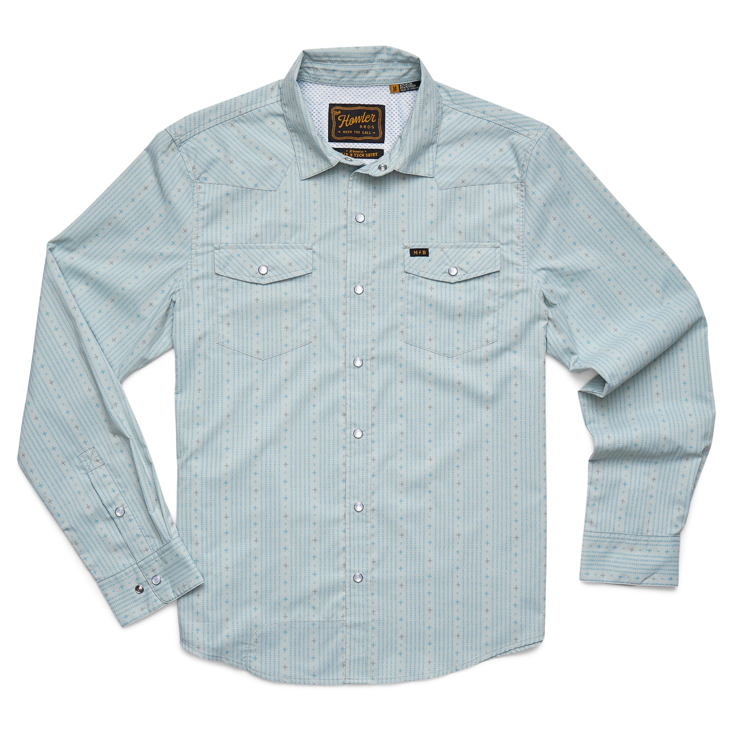 H Bar B Tech Shirt- Supernova/Ash Blue