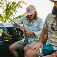 H Bar B Tech Shirt- Supernova/Ash Blue