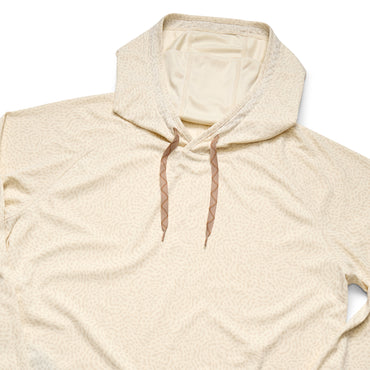 Loggerhead Hoodie- Pond Patterns/Bone
