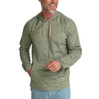 Loggerhead Hoodie- Pond Patterns/Mermaid