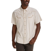 Broncbuster Snapshirt- Sand