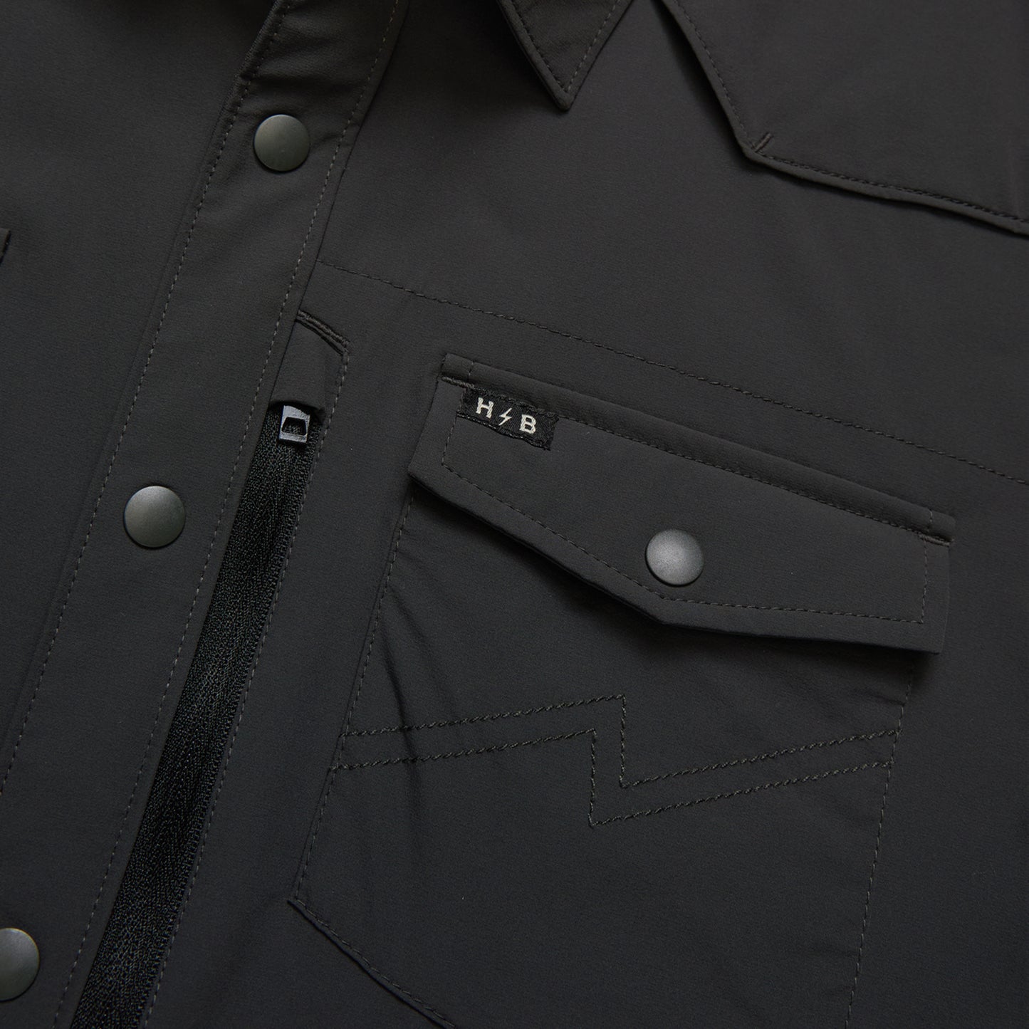 Emerger Tech Shirt- Antique Black