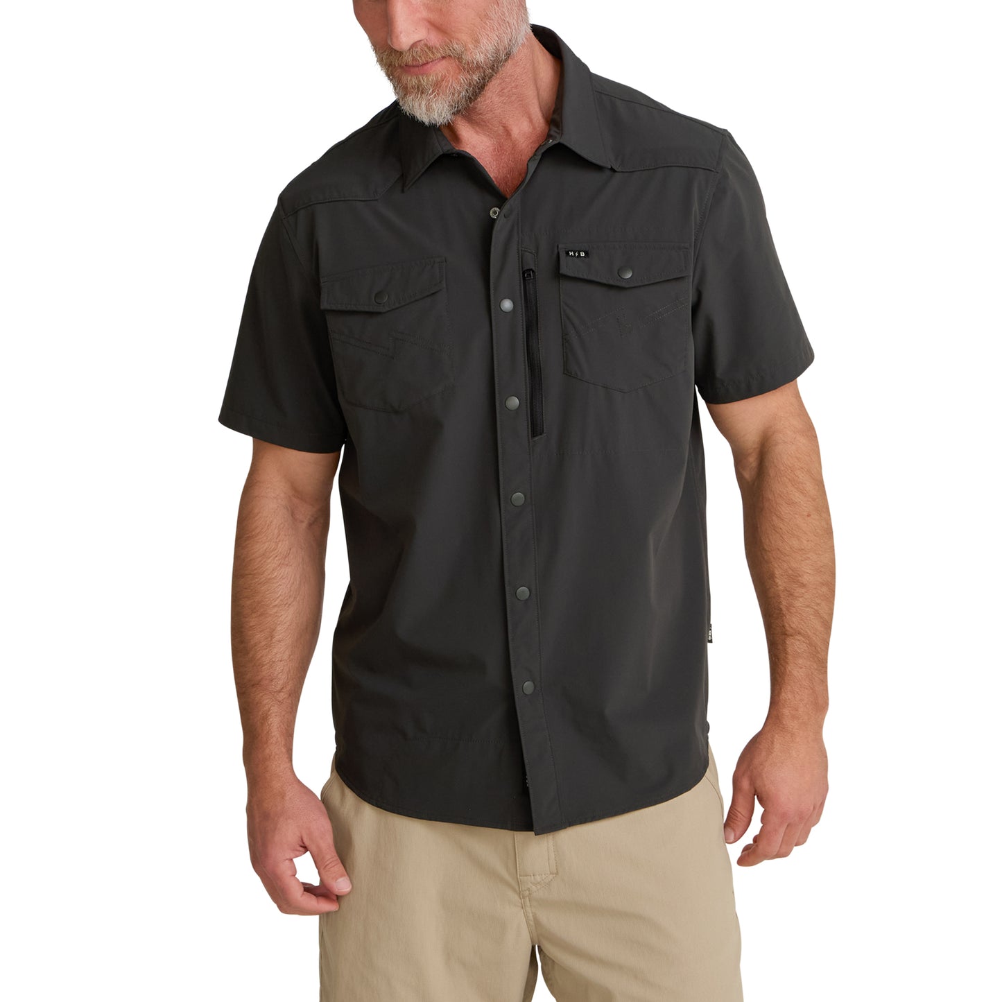 Emerger Tech Shirt- Antique Black