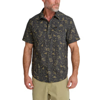 H Bar B Snapshirt- Sea Rodeo/Antique Black