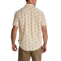 Open Country Tech Shirt- Grandpa's Curtains/Natural