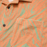Palapa Terry Shirt- Full Frondal/Dreamsicle