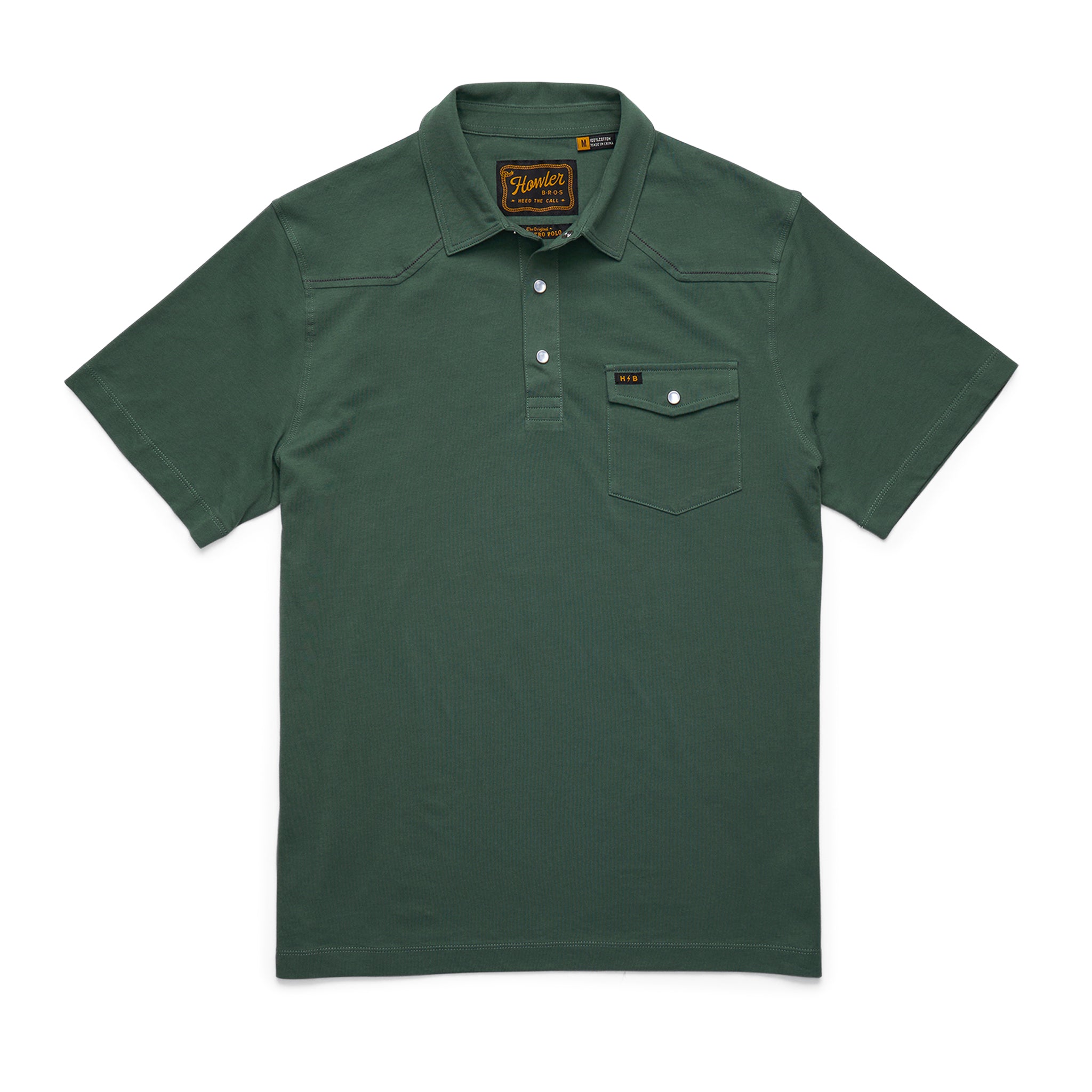 Ranchero Polo- Fern Green