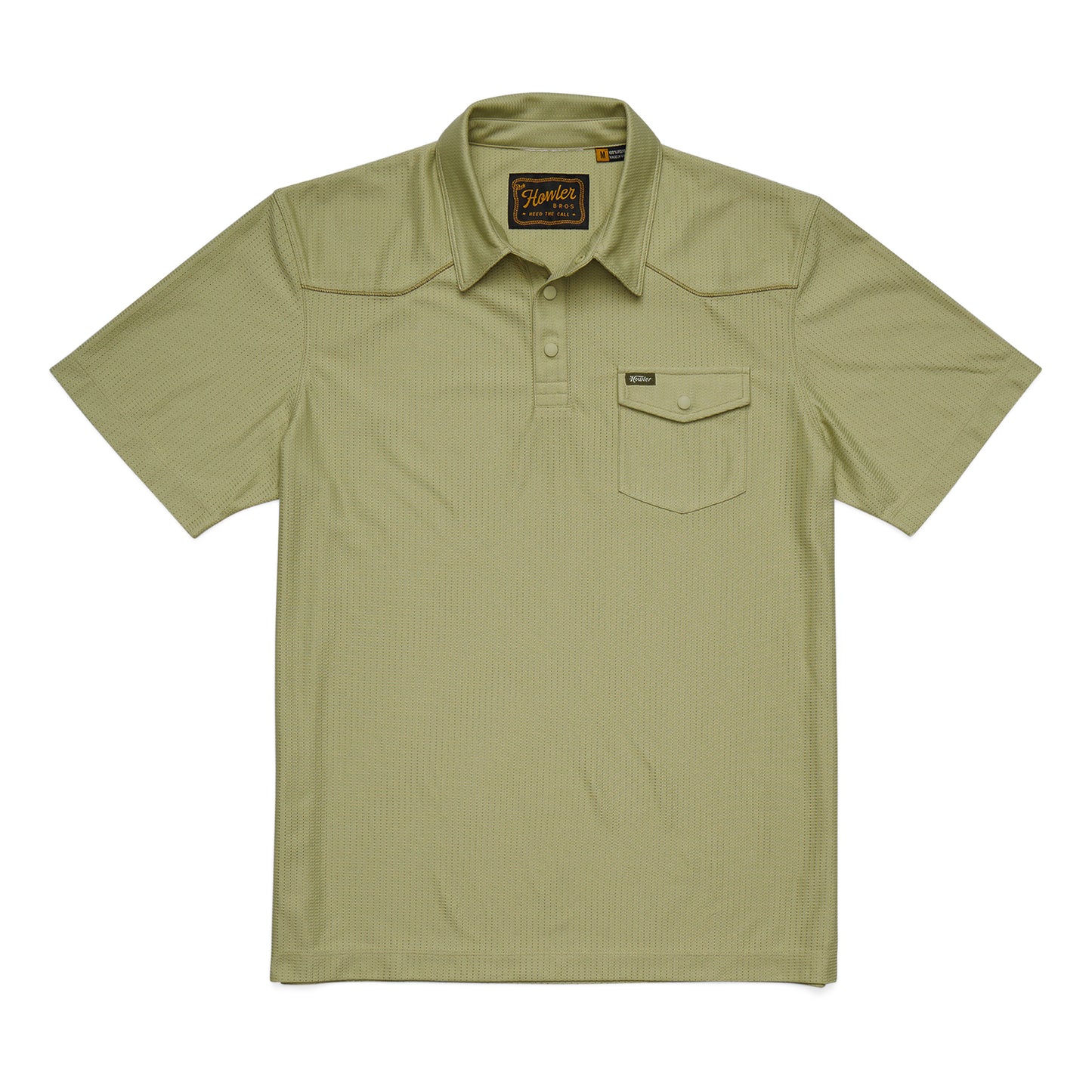 Ranchero Tech Polo- Wasabi