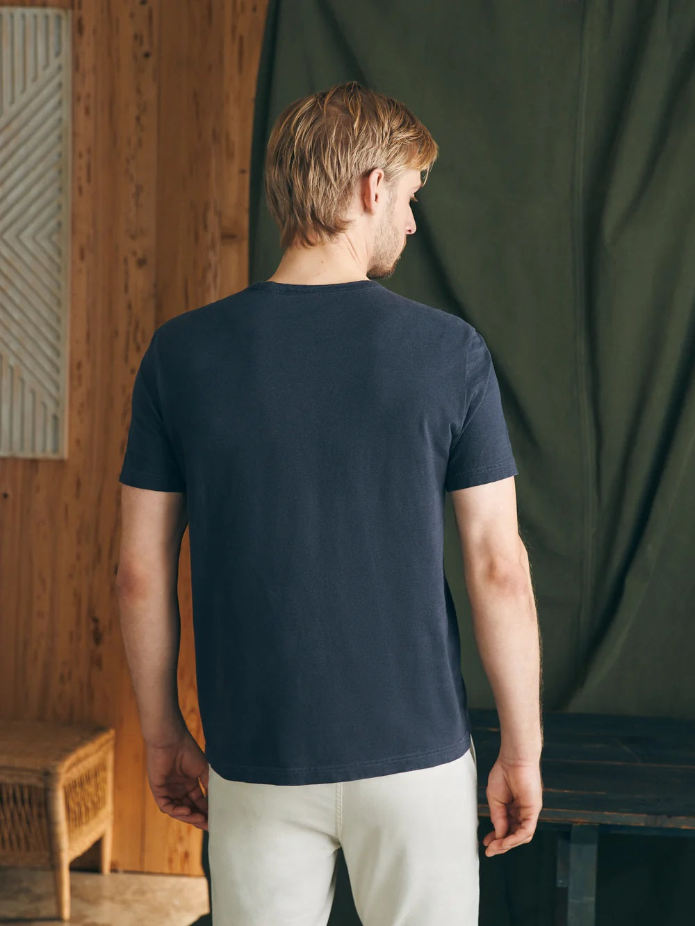 Sunwashed Pocket T-Shirt - Washed Black