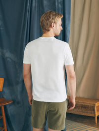 Sunwashed Pocket T-Shirt - White