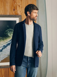 Inlet Knit Blazer- Hendricks Indigo Wash