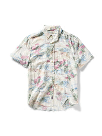 Breeze Short Sleeve Shirt- Molokai Scenic Tropical