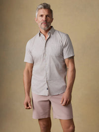 Movement Monterrey Short Sleeve Shirt- Wood Sunray Block