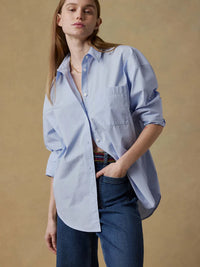 Coastal Poplin Relaxed Shirt