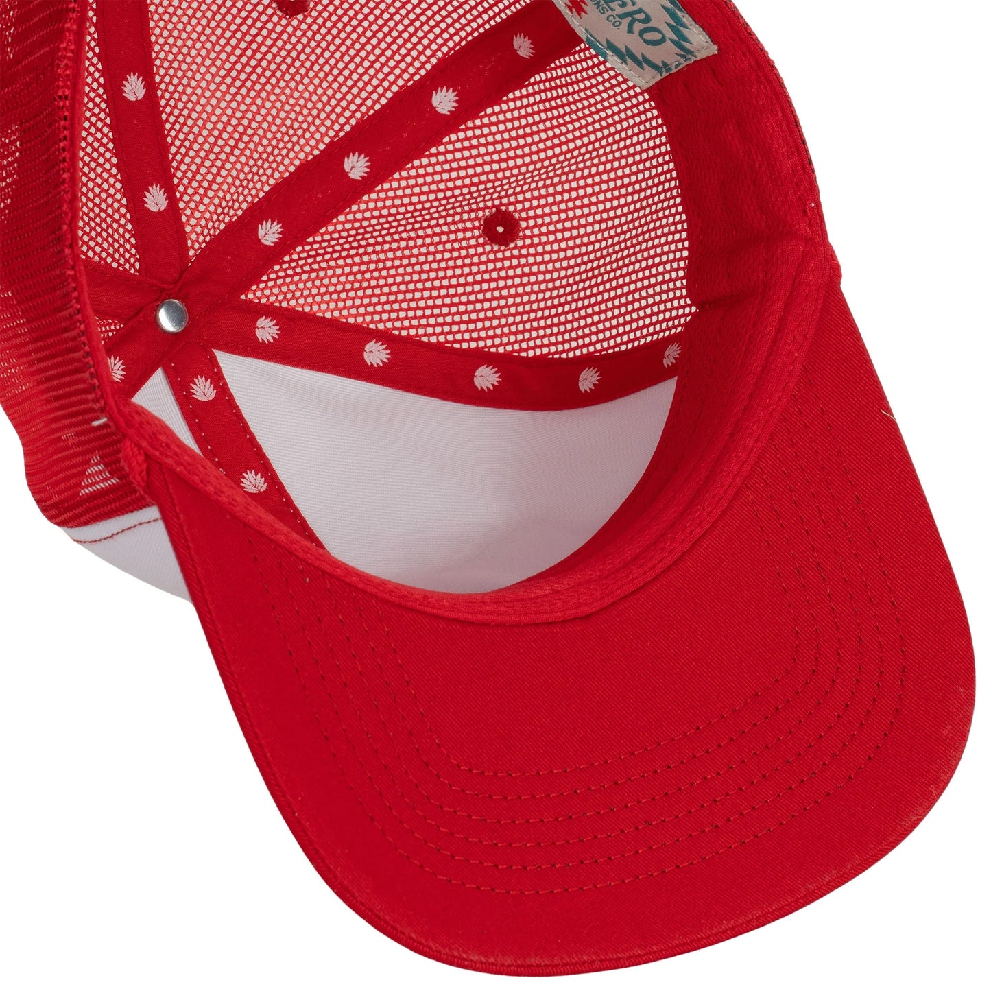 All Hat No Cattle Hat- White/Red