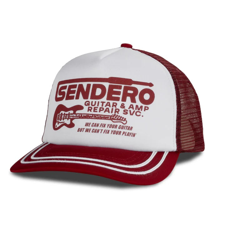 Guitar Repair Hat- Red