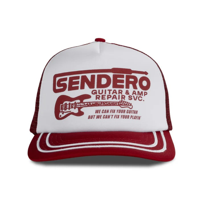 Guitar Repair Hat- Red
