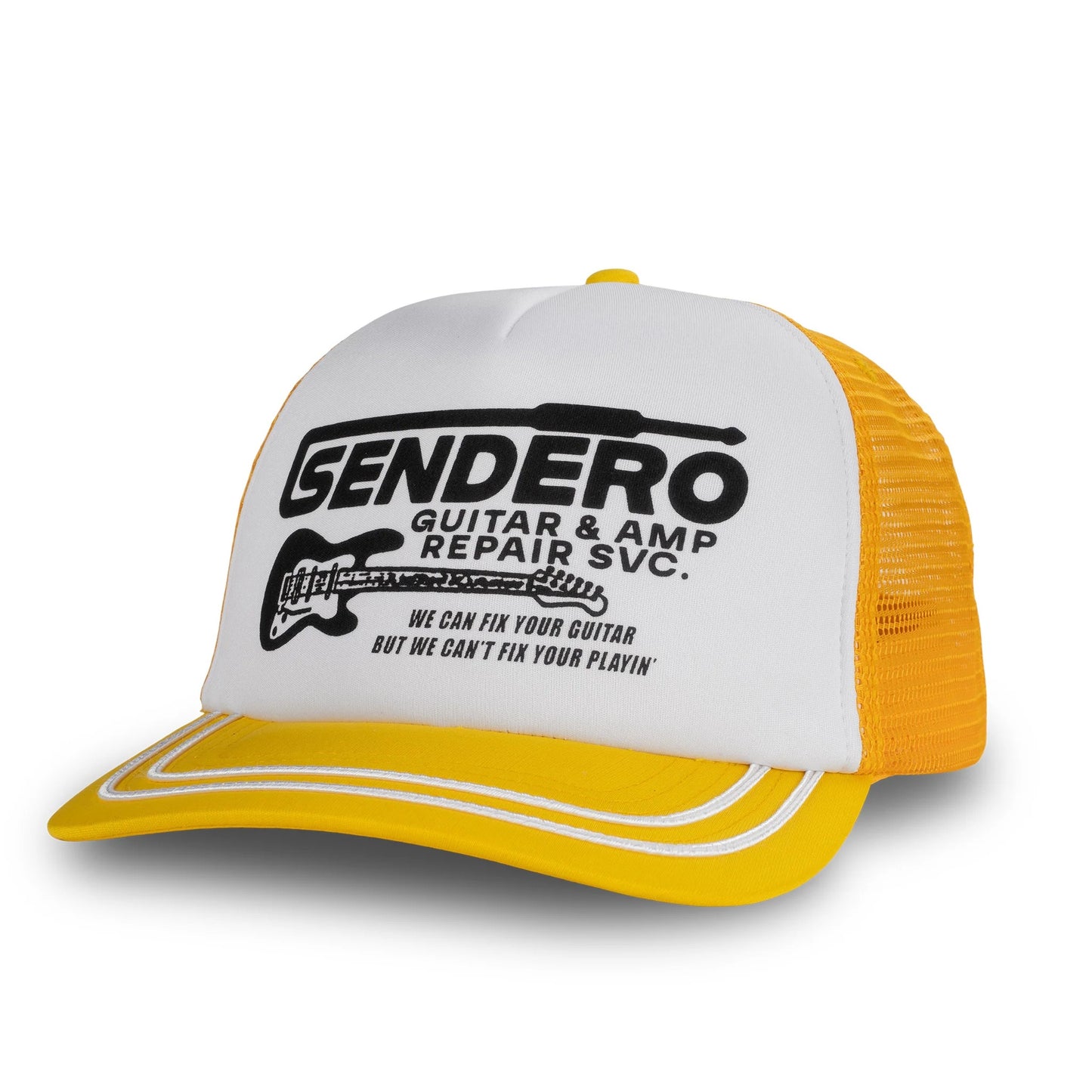 Guitar Repair Hat- Yellow