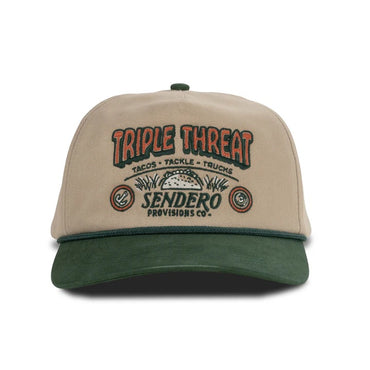 Triple Threat Hat- Tan