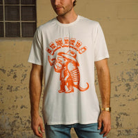 Armadillo T-Shirt- Vintage White
