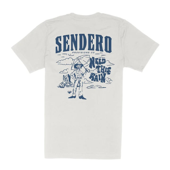 Need This Rain T-Shirt- Vintage White